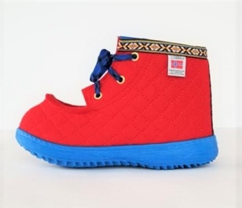 Lobben Boots - Ankle Height Traditional - red