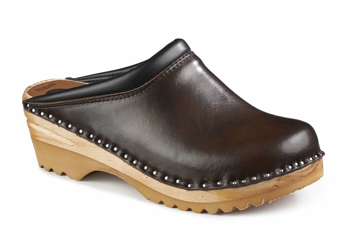 Troentorp Clogs - Rembrandt - available Black, Navy blue, Cola brown