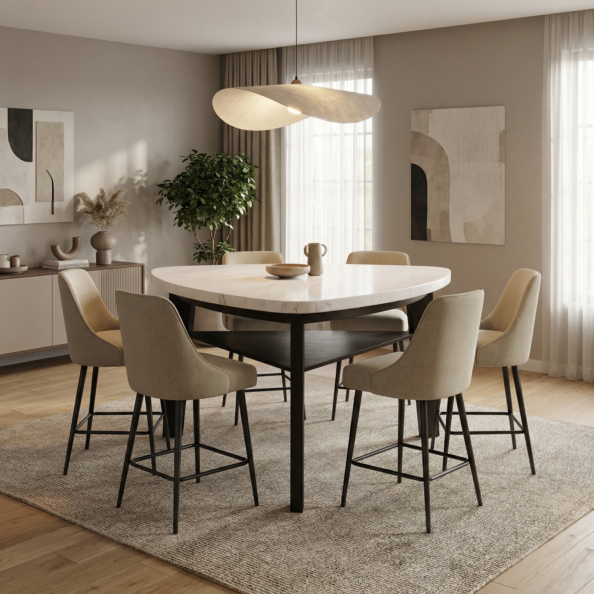 Canova 7-Piece Dining Set