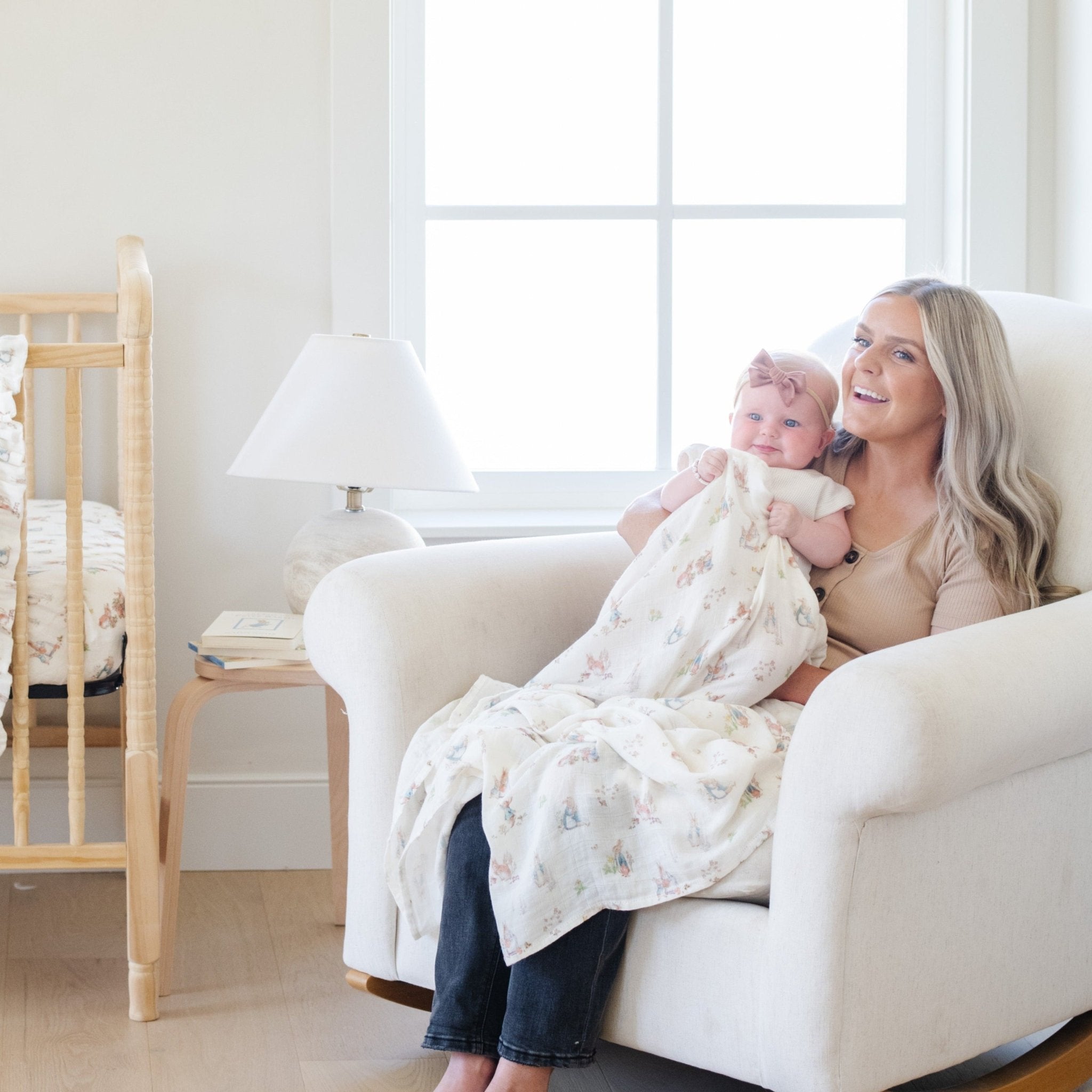 Peter Rabbitâ„¢ Bamboo Rayon Muslin 2-Pack Swaddle Set