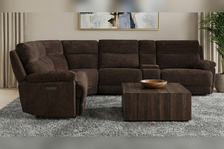 Gatlin Brown Power Reclining Sectional