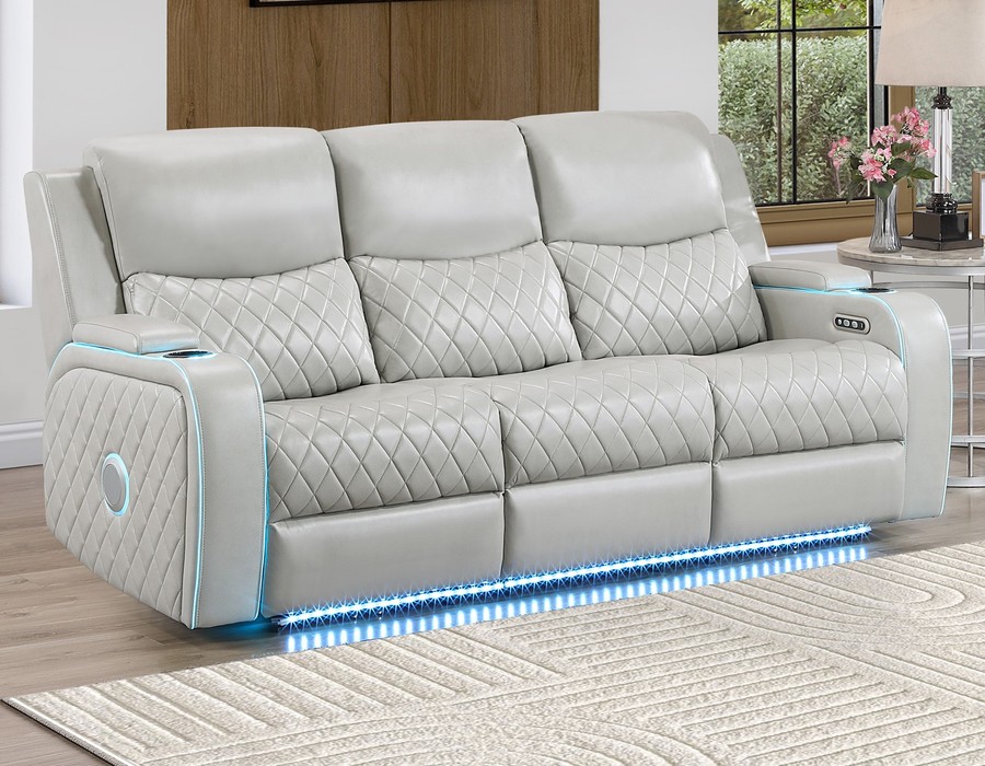 Luna Ice Power Reclining Sofa