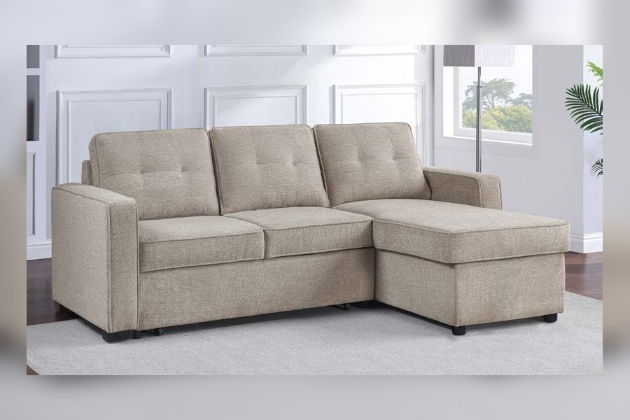 Noah Tan Convertible Sleeper Sofa