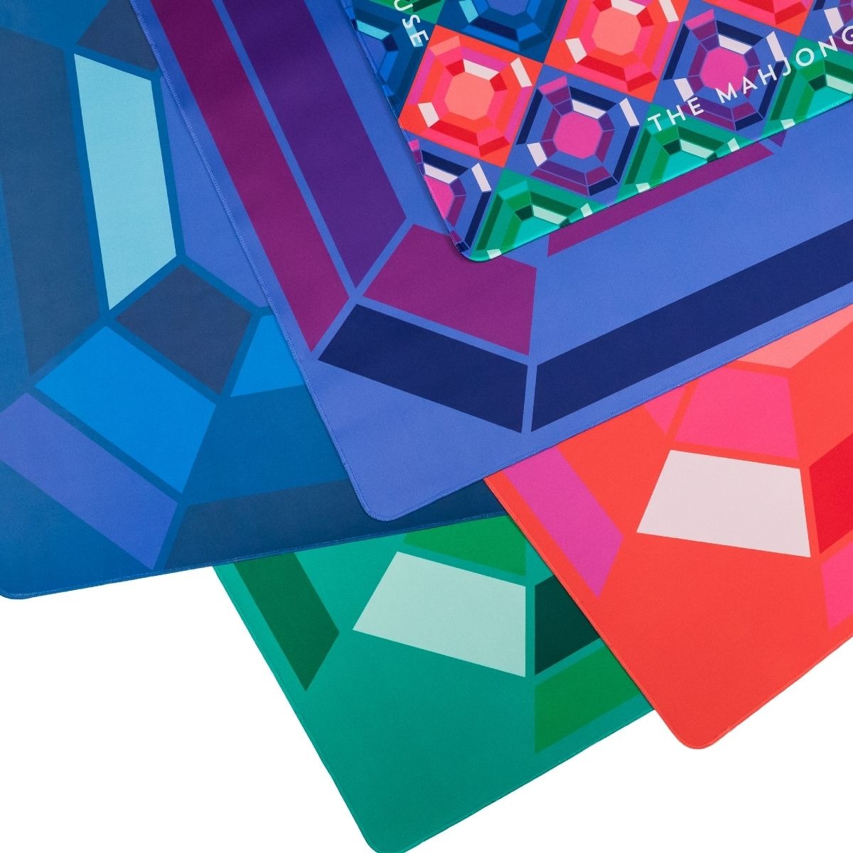 Amethyst Gem Double-Sided Travel Mahjong Mat