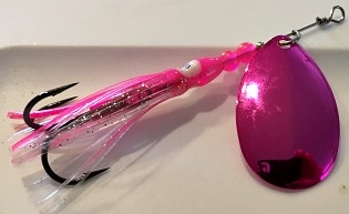 Size 5 B-10 Series Spinner/Metallic Pink w/Pink Skirt