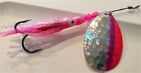 Size 5 B-10 Series Spinner/Silver SG w/Pink and Red Edge/Pink Skirt