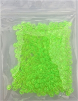 4mm Bead/"Guide" Green Chartruese UV/200 pack