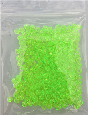 4mm Bead/"Guide" Green Chartruese UV/200 pack