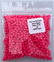 4mm Bead/Neon Pink UV/1000 pack