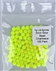 5mm Bead/Glow Chartreuse (Yellow)/100 pack