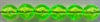 Size 6mm Round Bead/"Guide" Green UV/100 Pack