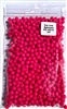 Size 6mm Round Bead/Opaque Neon Pink UV/1000 Pack