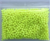 6mm Chartreuse Glow (Luminous) Bead/1000 Pack