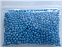 6mm Blue Glow (Luminous) Bead/1000 Pack