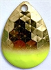 # 3.5 Colorado Blade/Hex Brass w/Chartreuse Tip/2 Pack