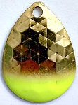 # 3.5 Colorado Blade/Hex Brass w/Chartreuse Tip/2 Pack