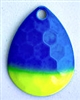 # 3.5 Colorado Blade/Blue w/Chartreuse Tip/Hex Brass Back/2 Pack