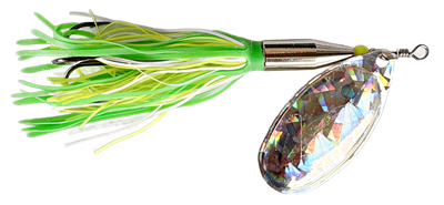1 oz. Conehead Series Spinner/SG Finish w/Lemon-Lime Skirt/1 Pack