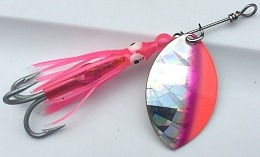 Size 4 FB Series Spinner/Silver SG w/Pink & Red/Pink Skirt