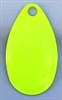 Size 3 French Blade/Glow Chartreuse/4 Pack