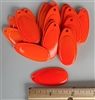 Size 5 French Blade/.032 Gauge/25 Pack/Orange Glow (Luminous)/25 Pack