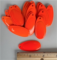 Size 5 French Blade/.032 Gauge/25 Pack/Orange Glow (Luminous)/25 Pack