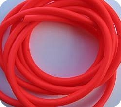 Hook Tubing/1/8" I.D/Fluorescent Red/5 Ft.