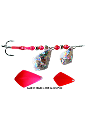 Size 4/5 Double King Spin Series Spinner/SG w/Candy Pink Back