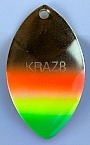 Size 3.5 KRAZ8 Series Blade/Brass "Mexican Hat"/2 Pack