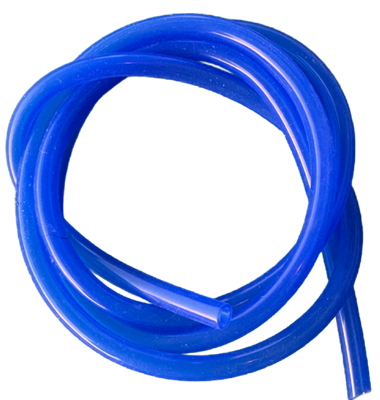 Large Hook Tubing/4mm ID x 6mm OD/Blue/3 ft.