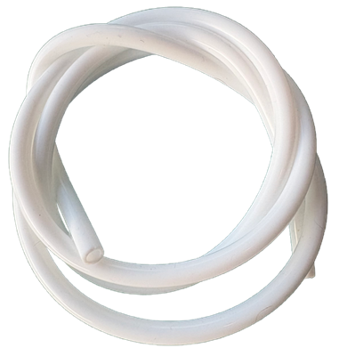 Large Hook Tubing/4mm ID x 6mm OD/White/3 ft.