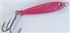 3/4 oz TLS Minnow Jig/UV Pink w/UV Eye/1 pack
