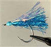 5/0 Rock Fish/Salmon Fly/Holographic Teal Blue/Blue Chrome Flash/3 Pack