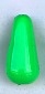 3/16 ounce Rocket Lure Body/Fluorescent Green/10 Pack
