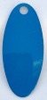 #3.5 Swing Blade/Fluorescent Blue w/Nickel Back/10 pack