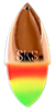 Size 7 SKS Series Blade/Copper w/"Mexican Hat" Tip/2 pk.