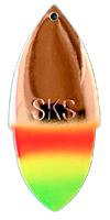 Size 7 SKS Series Blade/Copper w/"Mexican Hat" Tip/2 pk.