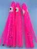 1.5" Squid Body/Hot Pink UV w/Silver Flake/5 Pack