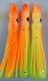 1.5" Squid Body/Yellow/Orange UV /6 Pack