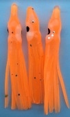 1.5" Squid Body/Milky Orange/6 Pack