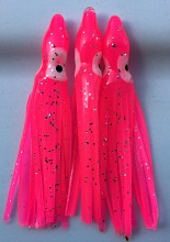 1.75" Squid Skirt/Hot Pink UV/25 Pack
