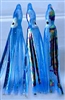 2.5" Squid Body/Light Blue UV w/Laser/6 Pack