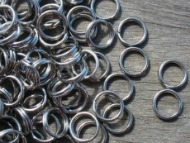 Size 2 Stainless Steel Split Rings/50 Pack