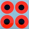 3/4" Round Dot/Flame Red Contrast Dot/24 Pack