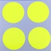 5/8" Round Dot/Chartreuse/30 Pack