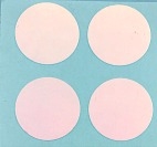 5/8" Round Dot/Transparent Pearl UV 30 Pack