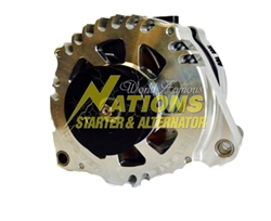 XP 270 High Amp Corvette Alternator Billet Finish - 1997 - 2013 Chevrolet C5 and C6 Corvette