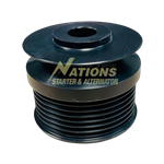 Dual Drive Pulley for Isuzu NQR & NPR Trucks with Diesel Engines