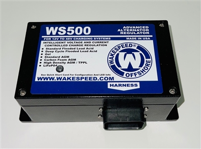 WS500 Advanced Alternator Regulator from Wakespeed