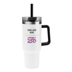 America250â„¢ 40 Oz. Full Color Intrepid Stainless Steel Tumbler